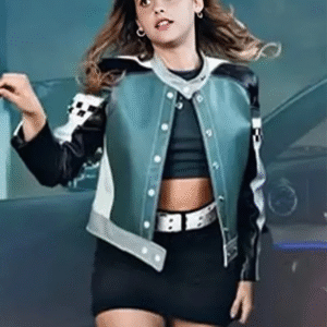 Nicole Wallace Culpa Tuya 2024 Leather Jacket