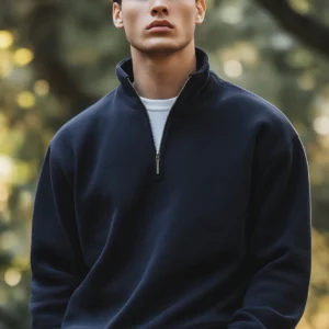 Mock Neck Sweatshirt