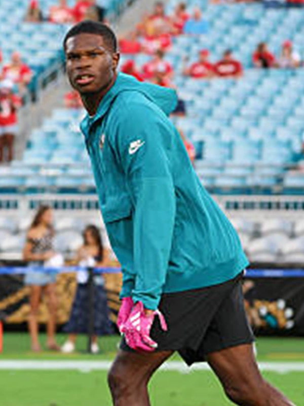 Travis Hunter Jaguars Sideline Anorak Jacket