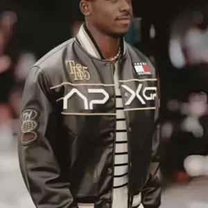 F1 Movie Damson Idris APXGP Varsity Jacket