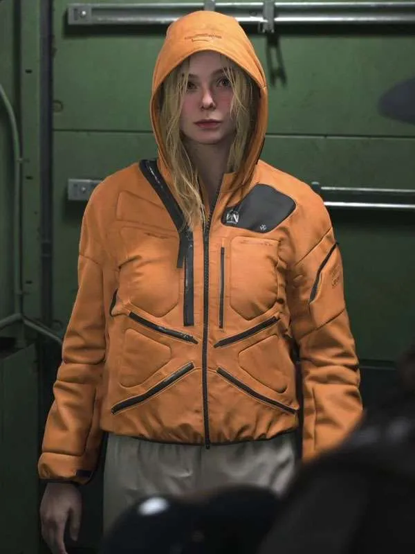 Elle Fanning Death Stranding 2 Yellow Jacket