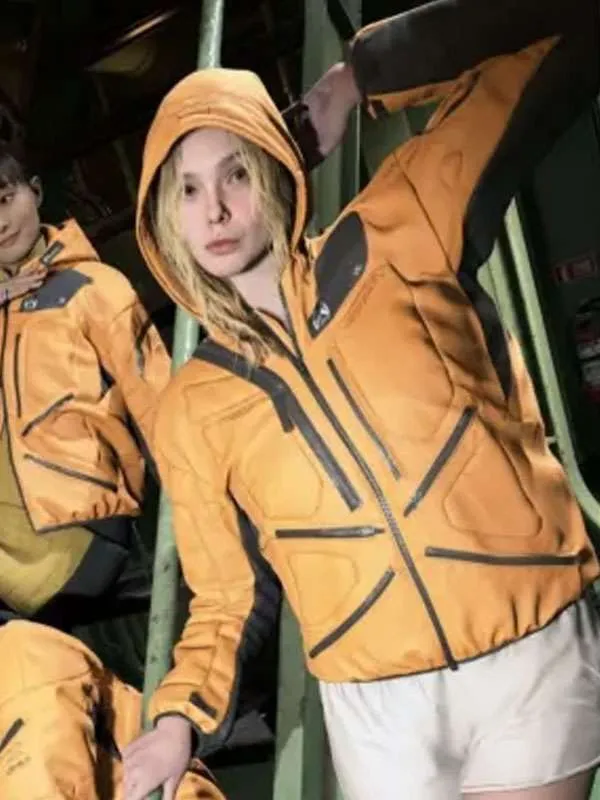 Elle Fanning Death Stranding 2 Yellow Jacket