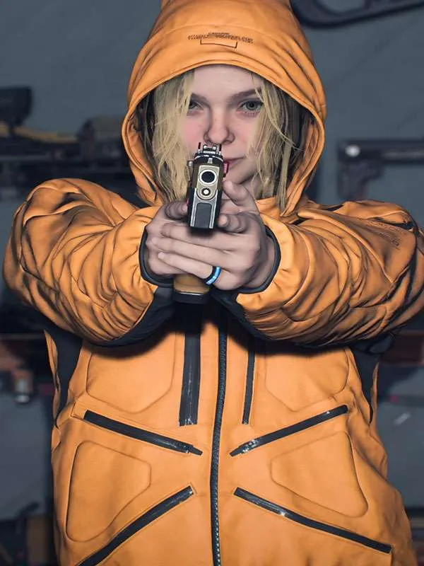 Elle Fanning Death Stranding 2 Yellow Jacket