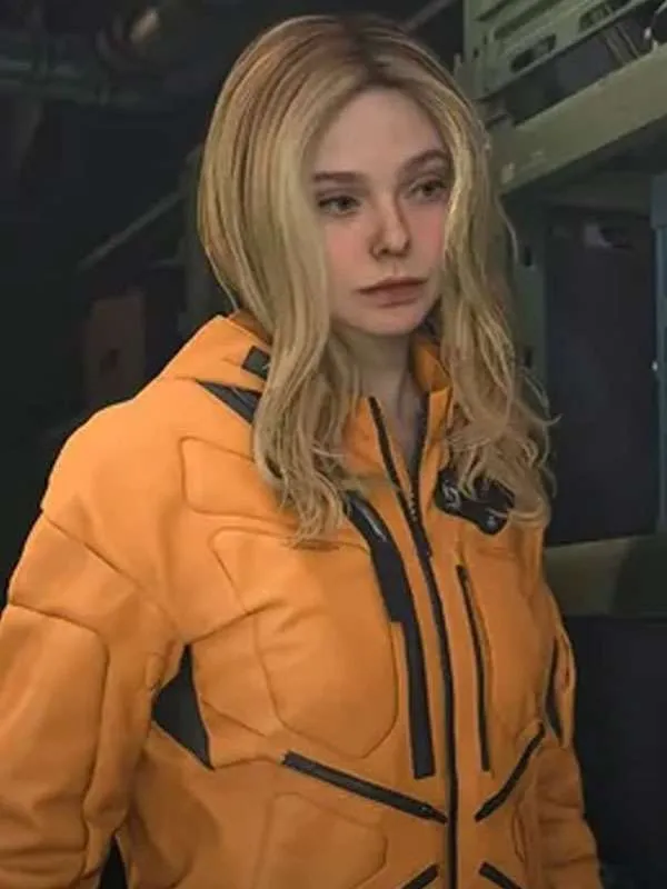 Elle Fanning Death Stranding 2 Yellow Jacket