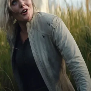 Elle Fanning Predator Badlands Jacket