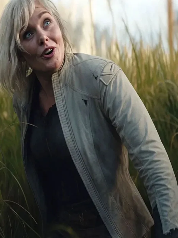 Elle Fanning Predator Badlands Jacket