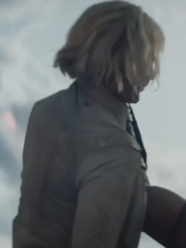 Elle Fanning Predator Badlands Jacket