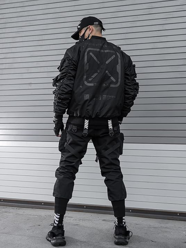 Fabric of the Universe XB-03 Red Bomber Jacket