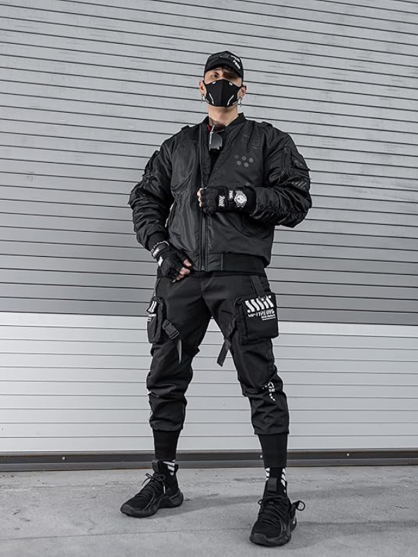 Fabric of the Universe XB-03 Red Bomber Jacket