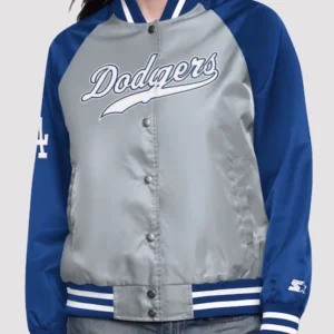 Los Angeles Dodgers Home Run Starter Varsity Jacket