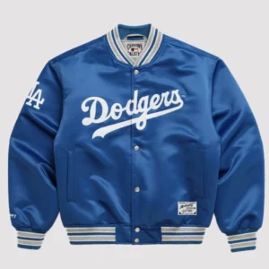 Madhappy x Dodgers Satin Varsity Jacket