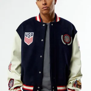 Pacsun U.S. Soccer x Jeff Hamilton Varsity Jacket