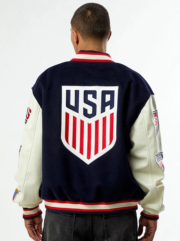 Pacsun U.S. Soccer x Jeff Hamilton Varsity Jacket