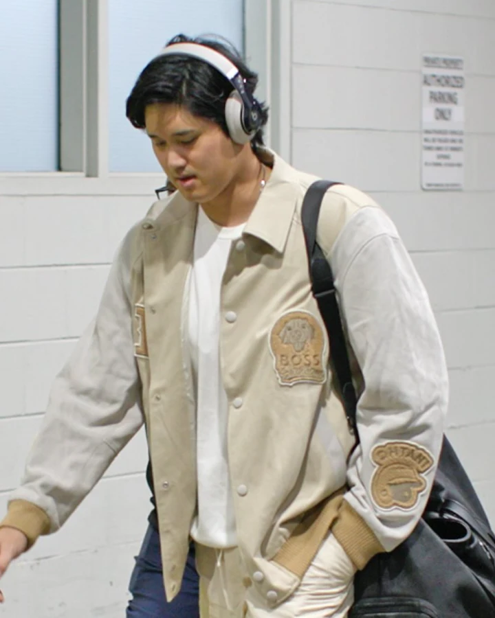 Shohei Ohtani varsity jacket