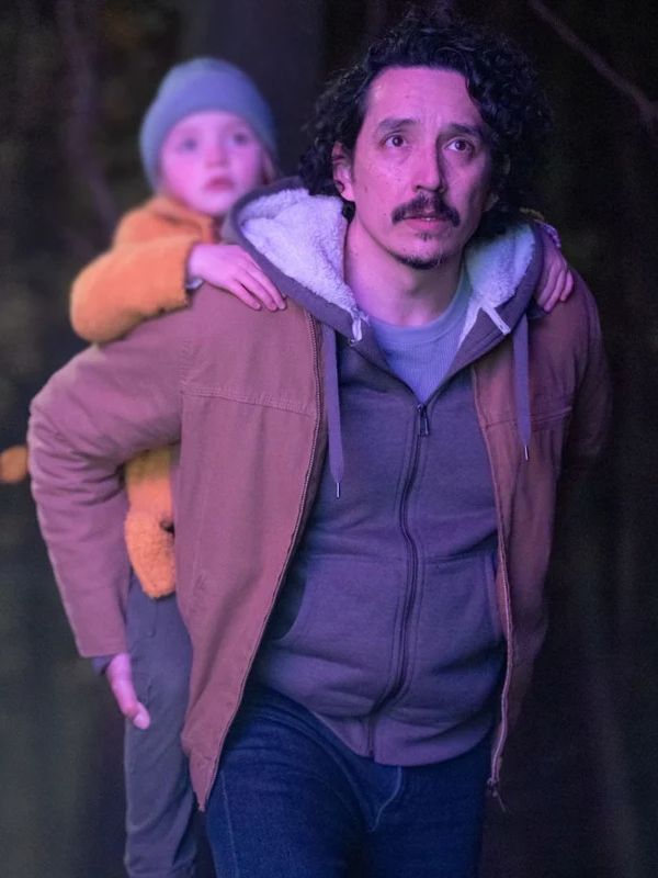 Gabriel Luna The Astronaut Brown Cotton Jacket