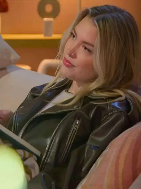 Madison Errichiello Love Blind Leather Jacket