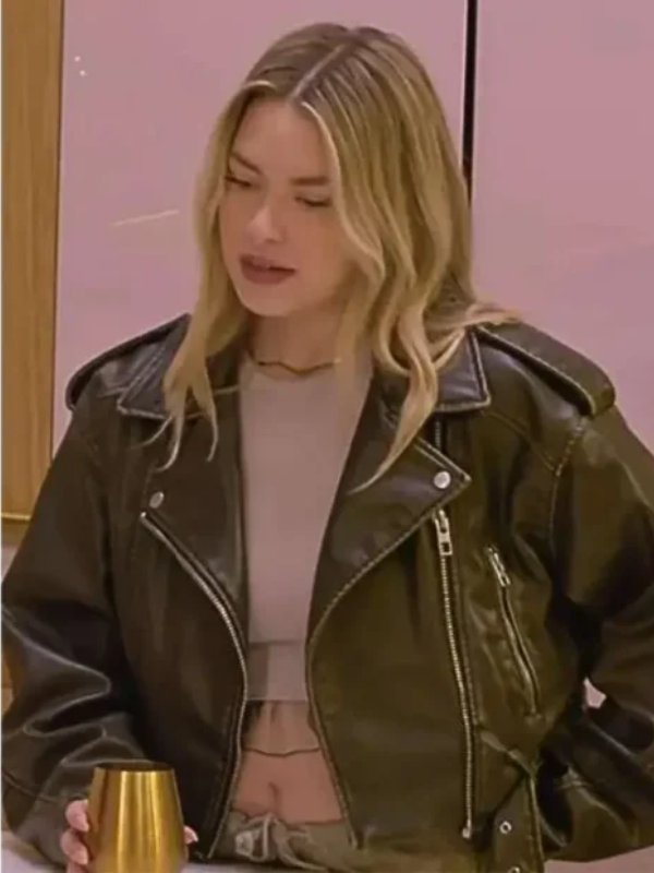 Madison Errichiello Love is Blind Leather Jacket