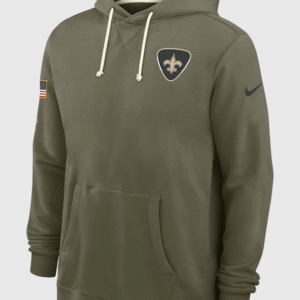 New Orleans Saints 2025 Salute to Service Hoodie